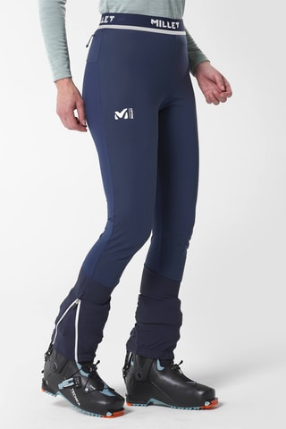 Legging de ski de randonnée taille haute Pierra - Bleu foncé - Millet