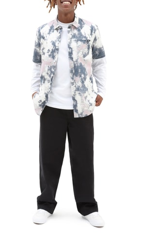 Surchemise tie an dye Banks Blanc - Vans