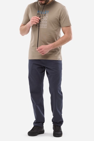 T-shirt en coton organique Chamonix - Marron - Millet