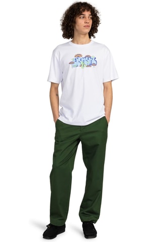 T-shirt relaxed en coton biologique - Blanc - Element