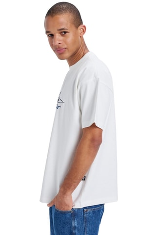 T-shirt en coton biologique - Blanc - Quiksilver