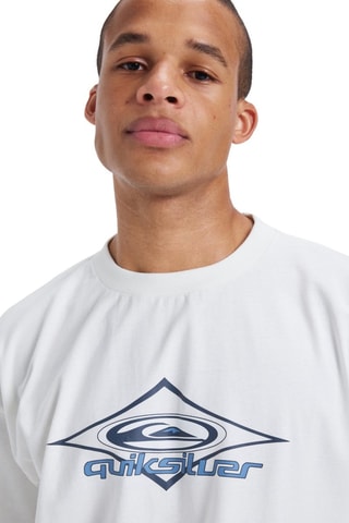 T-shirt en coton biologique - Blanc - Quiksilver