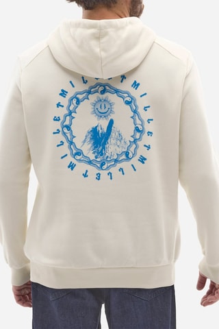 Sweat à capuche Cimaï Collab - Beige - Millet