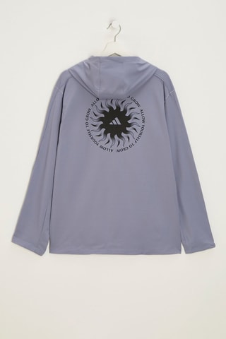 Sweat à capuche de yoga - Gris - Adidas