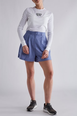 Short taille haute - Mauve - Reebok