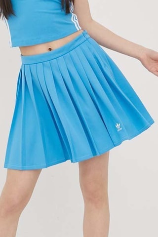 Jupe plissée taille haute Originals - Ciel - Adidas