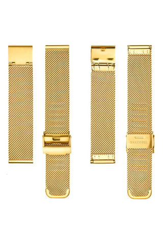 Reloj de cuarzo de acero y nácar Tirana