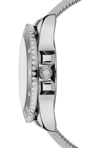 Reloj de cuarzo de acero Wengen