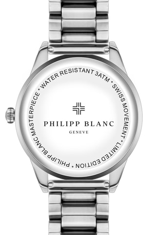 Reloj de cuarzo de acero - Plateado