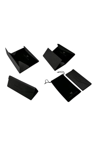 Gafas de sol polarizadas y cordón unisex - Categoría 3 - Negro