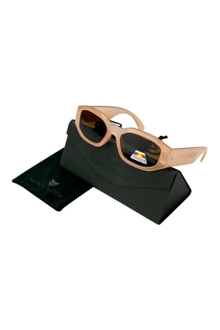 Gafas de sol polarizadas unisex - Categoría 3 - Marrón y rosa