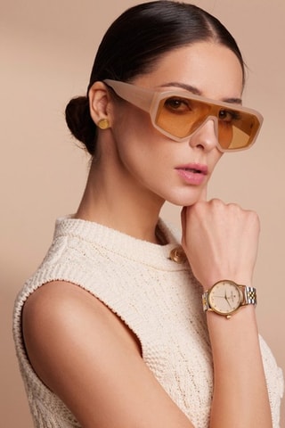 Gafas de sol polarizadas unisex Vertex - Categoría 3  - Beige y marrón