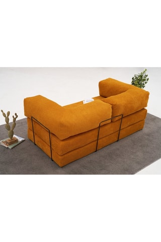 Canapé convertible Comfort - Orange