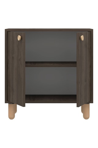 Meuble de rangement 2 portes - 72 x 73 x 36 cm