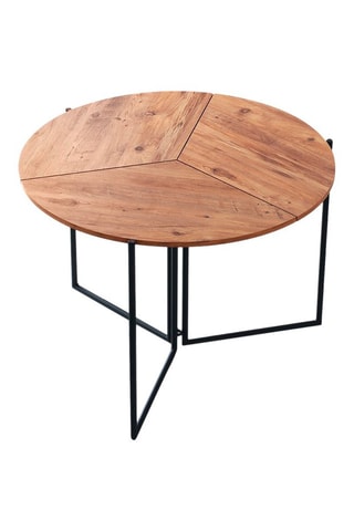 Table à manger pliable  - 100 x 100 x 72 cm