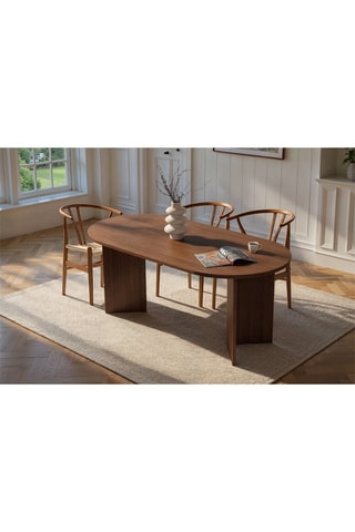 Table à manger - Marron - 180 x 75 x 89,5 cm