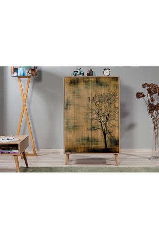 Armoire 2 portes  - 80 x 127 x 36 cm