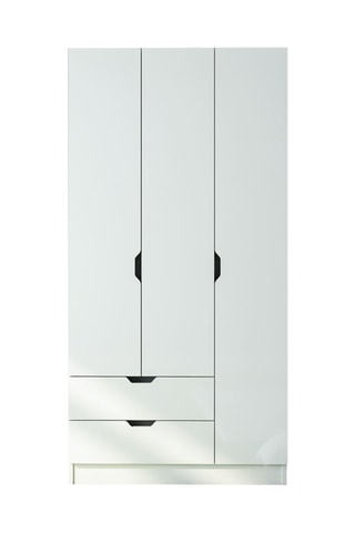 Armoire 3 portes Rb-155 - 90 x 45 x 180 cm