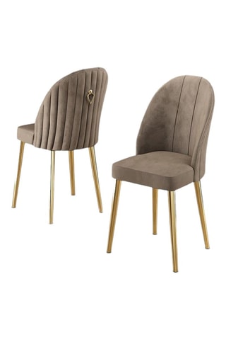 2 chaises Mara - 44 x 90 x 42 cm