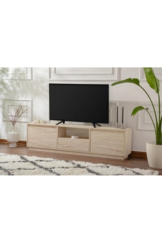 Meuble TV 3 abattants Vanguard - 160 x 42 x 29,5 cm
