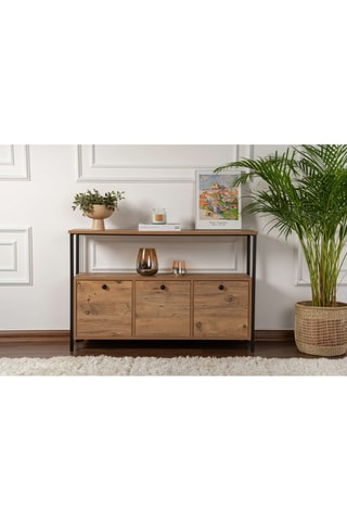 Console 3 abattants Solace - 120 x 75 x 30 cm