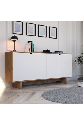 Console 4 portes - 180 x 40 x 80,6 cm