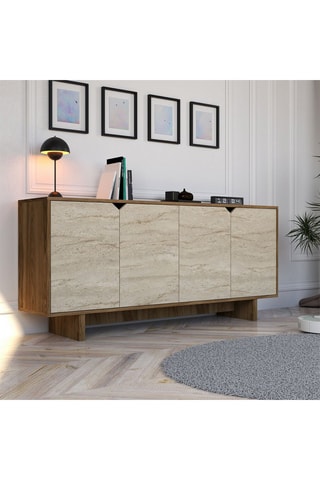 Console 4 portes - 180 x 40 x 80,6 cm