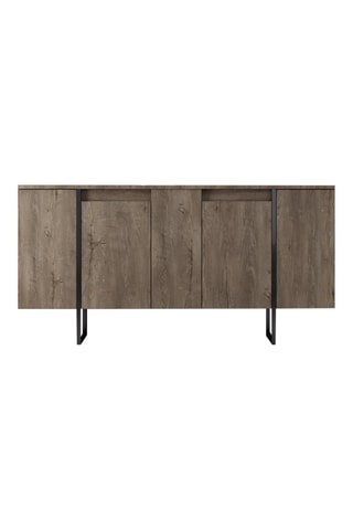 Buffet en noyer - 160 x 35 x 80 cm