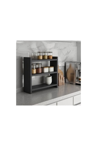 Etagère de cuisine murale 3 niveaux - 44 x 10 x 40 cm