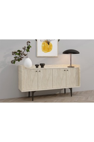 Buffet 4 portes Navi - 150 x 55 x 40 cm