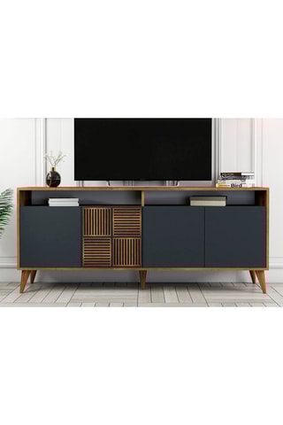 Buffet 4 portes - 180 x 35 x 78,6 cm