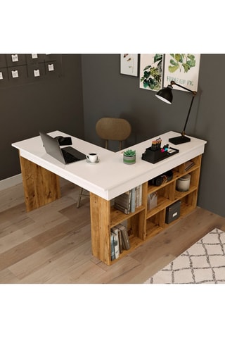 Bureau d'angle - 129 x 72 x 120 cm