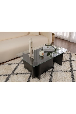 Table basse Vetrino - Noir