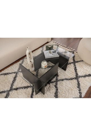 Table basse Vetrino - Noir