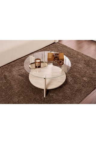 Table basse Clara - 75 x 75 x 40 cm