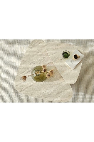 2 tables basses Ballare - 90 x 35 x 60 / 60 x 40 x 40 cm