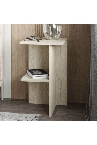 Table de chevet Leray - 36 x 60 x 36 cm