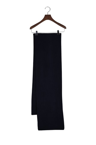 Écharpe em lã - Azul-marinho