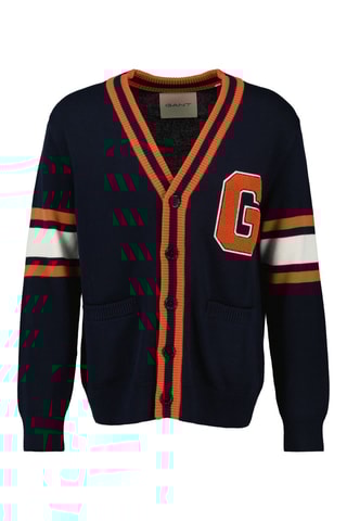 Casaco de malha - Azul-marinho