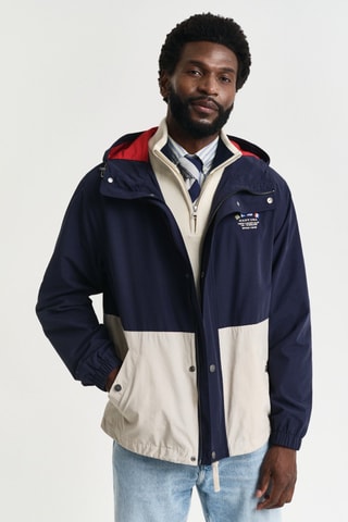 Casaco com capuz - Azul-marinho