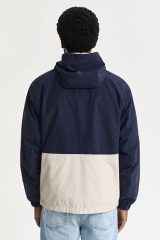 Casaco com capuz - Azul-marinho