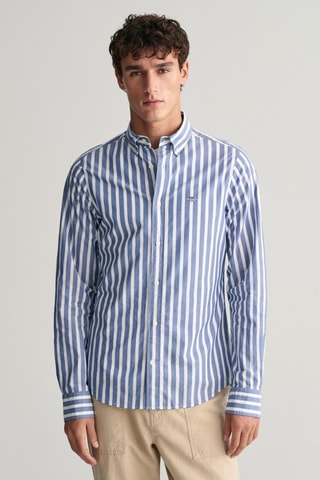 Camisa regular - Azul