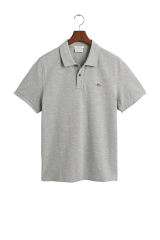 Polo - Cinzento-claro mesclado