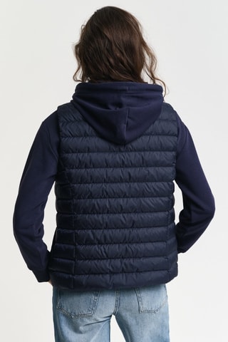 Colete acolchoado regular - Azul-marinho