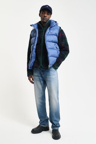 Colete acolchoado - Azul