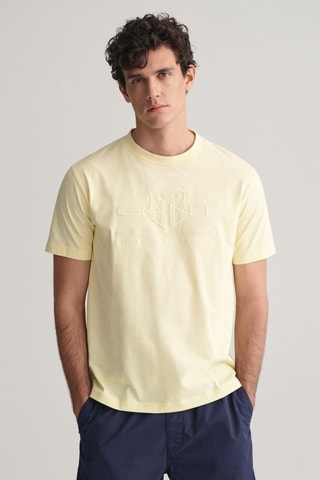 T-shirt regular - Amarelo