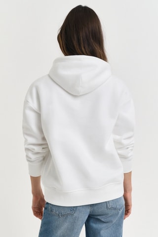 Sweat com capuz - Branco