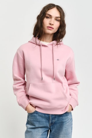 Sweat com capuz - Rosa