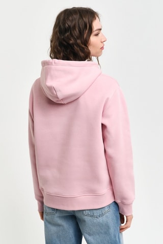 Sweat com capuz - Rosa