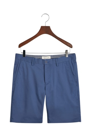 Calções slim - Azul-marinho